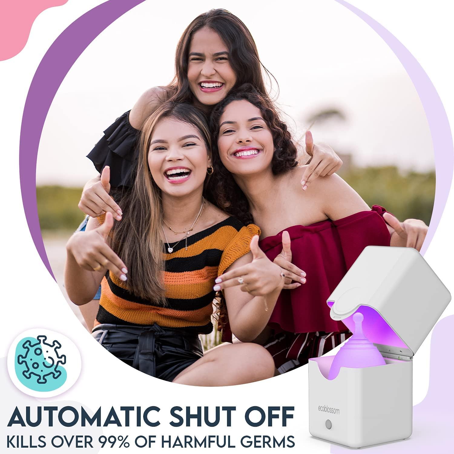 Ecoblossom Menstrual Cup Sterilizer Modern Menstrual Cup Cleaner