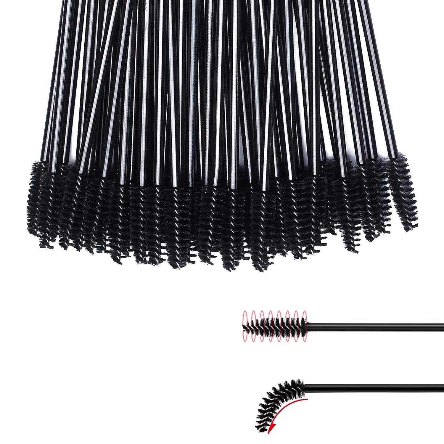 100 Pcs Disposable Eyelash Mascara Brushes for Eye Lashes Extension