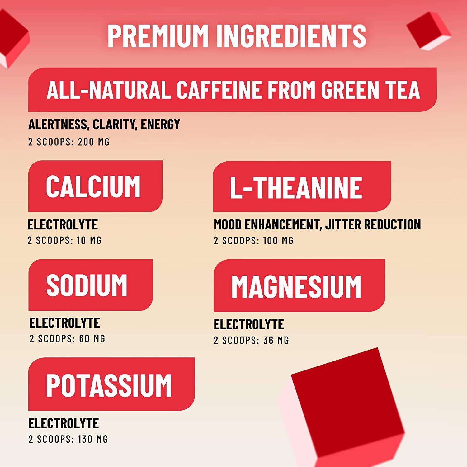 Energy by ADVANCED Energy Boosting Formula with Electrolytes for