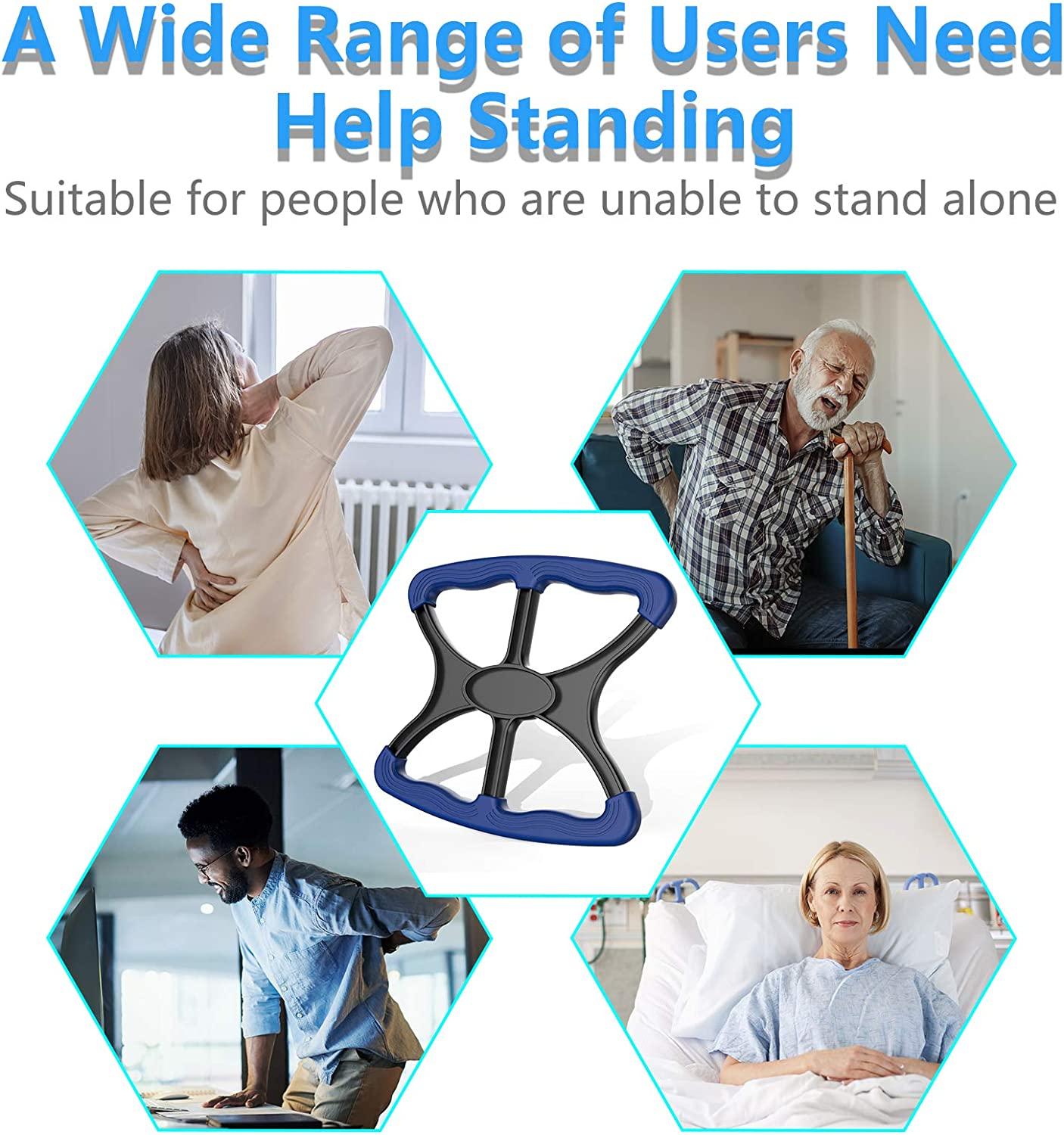 Portable Lift Assists Standing Aid with NoSlip Grip Handles Ideal