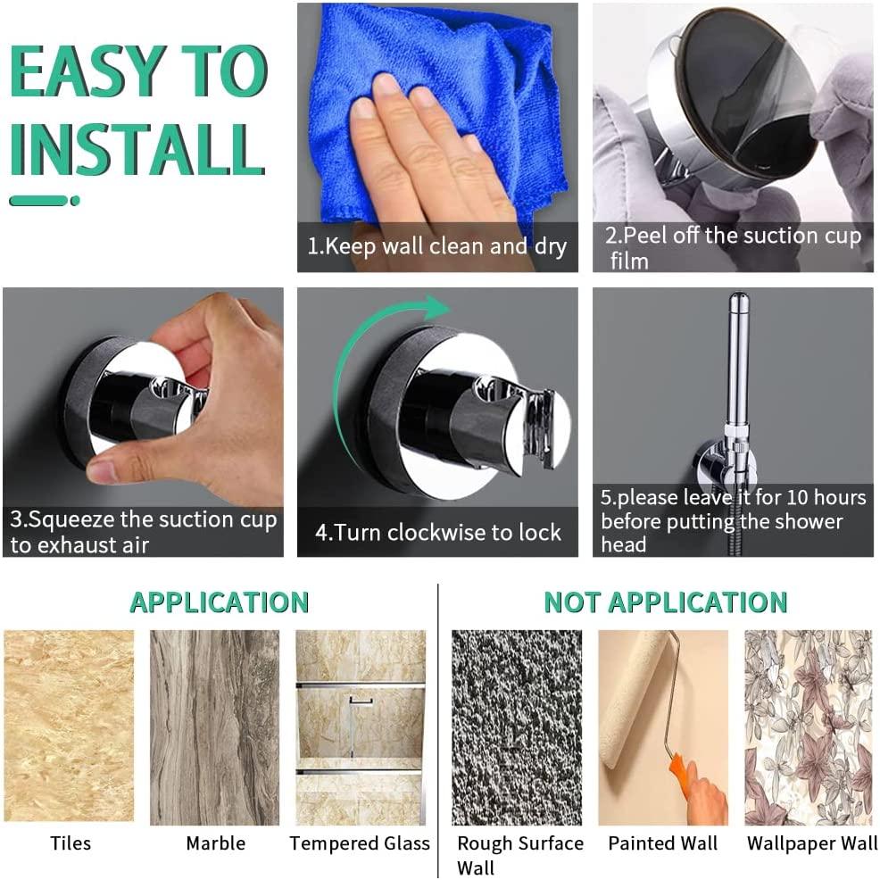 Shower Enema System with 100 Hose, Diverter & Water Control Valve