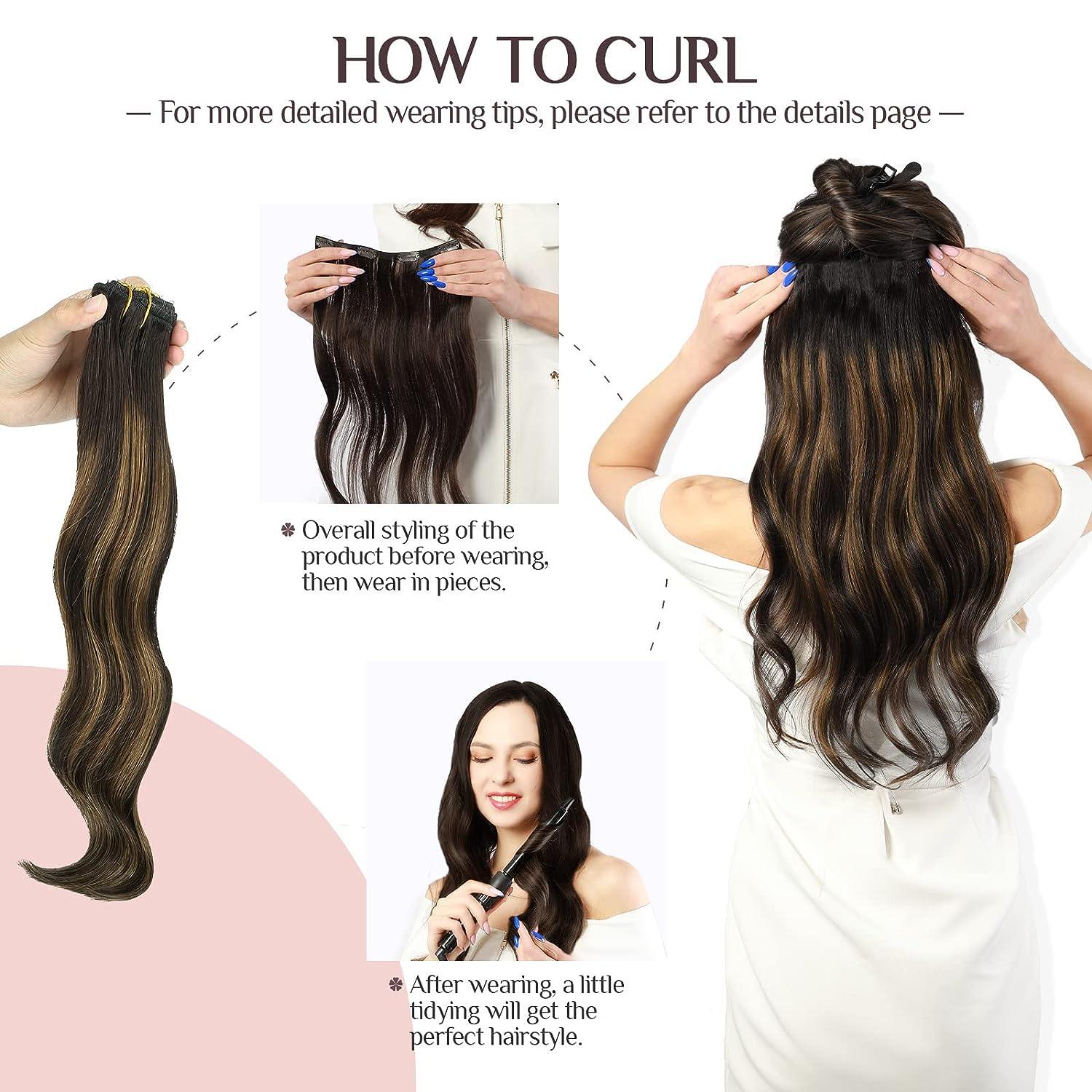 Hair Extension Care Guide, Remy Clips