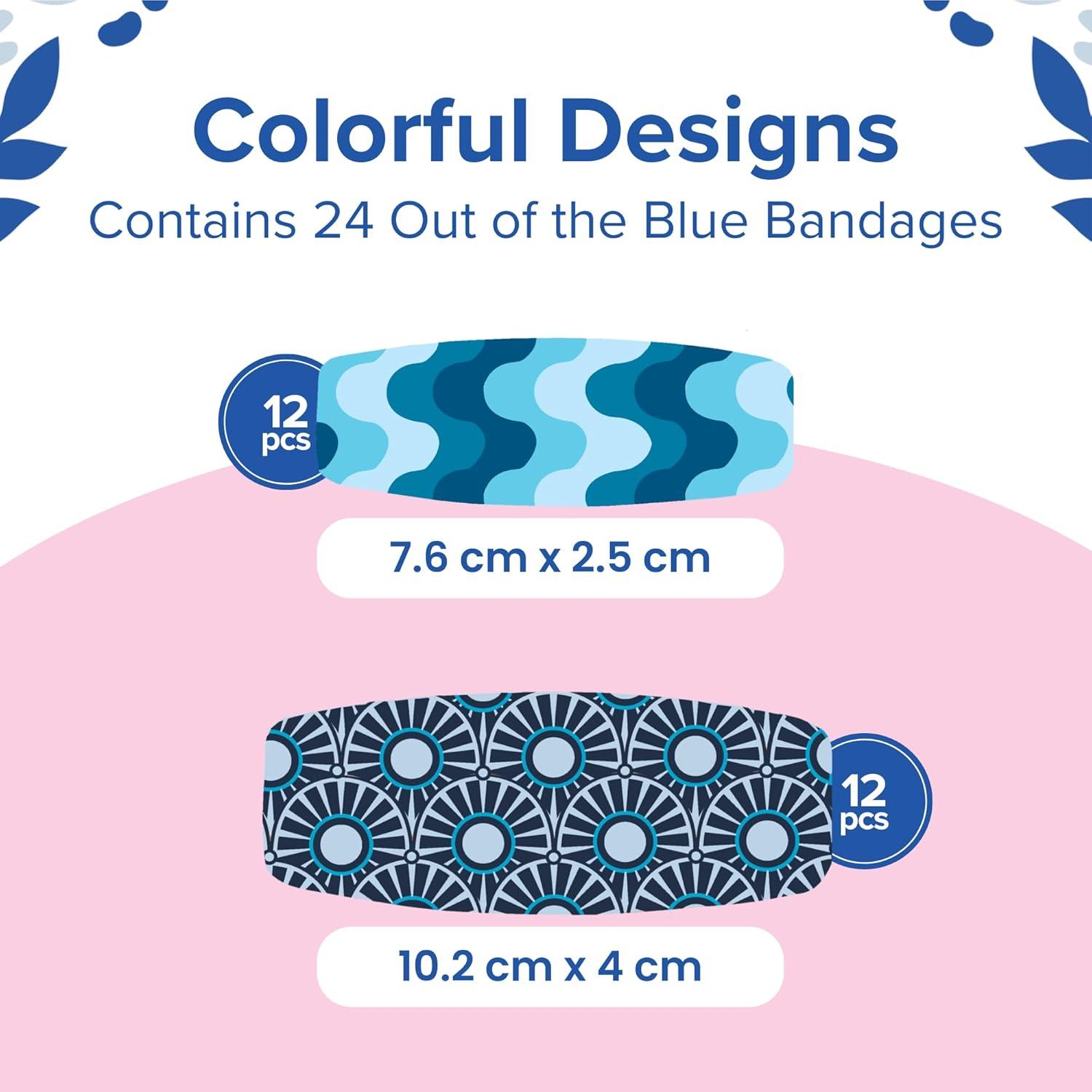 Wound Worthy Out of The Blue Ultra Gentle Bandages - Superior Healing Foam  Dressings for Wounds & Sensitive Skin - 24 Pack | Buy Now with Express  International Delivery | GoSupps.com
