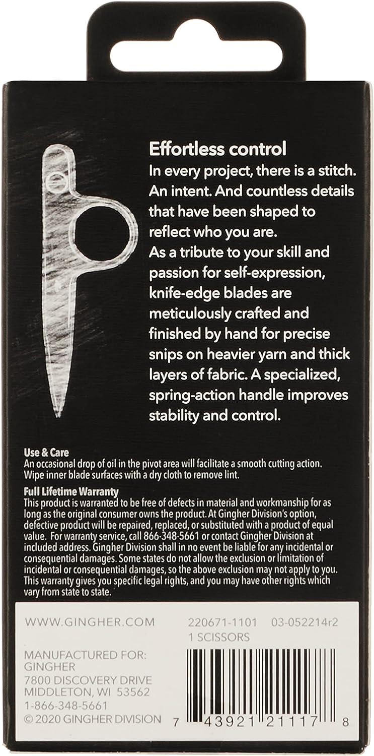 Gingher 4.5 SpringAction Thread Snips Precision Thread Nippers Buy