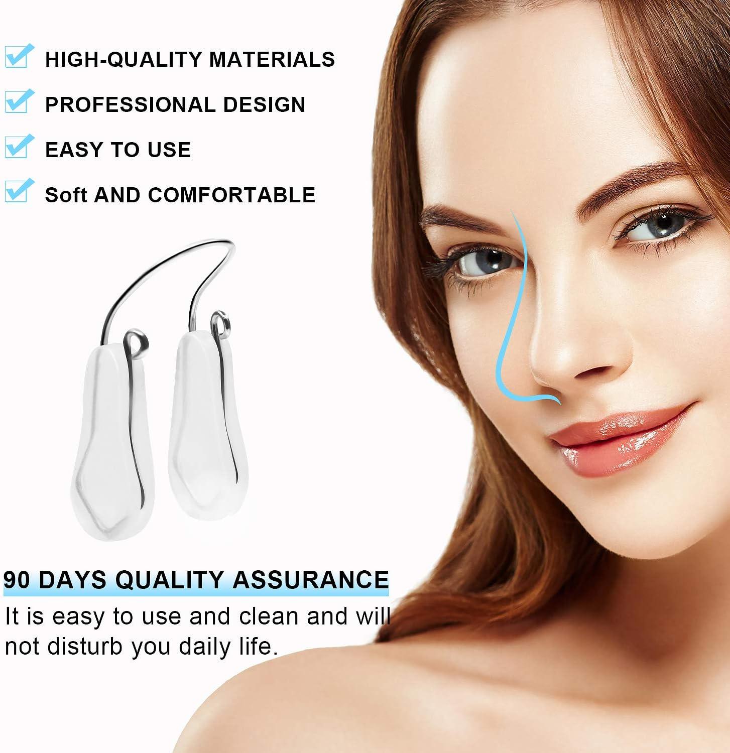 Magic Nose Shaper Clip Nose Up Lifting Shaping Bridge Straightening Slimmer  Device No Painful Silicone Nose