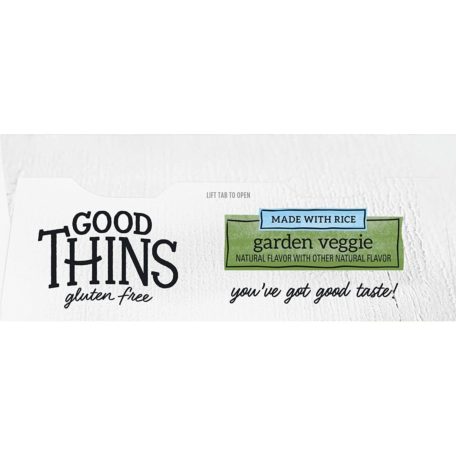 Garden Fresh Goodness: Good Thins Garden Veggie Crackers