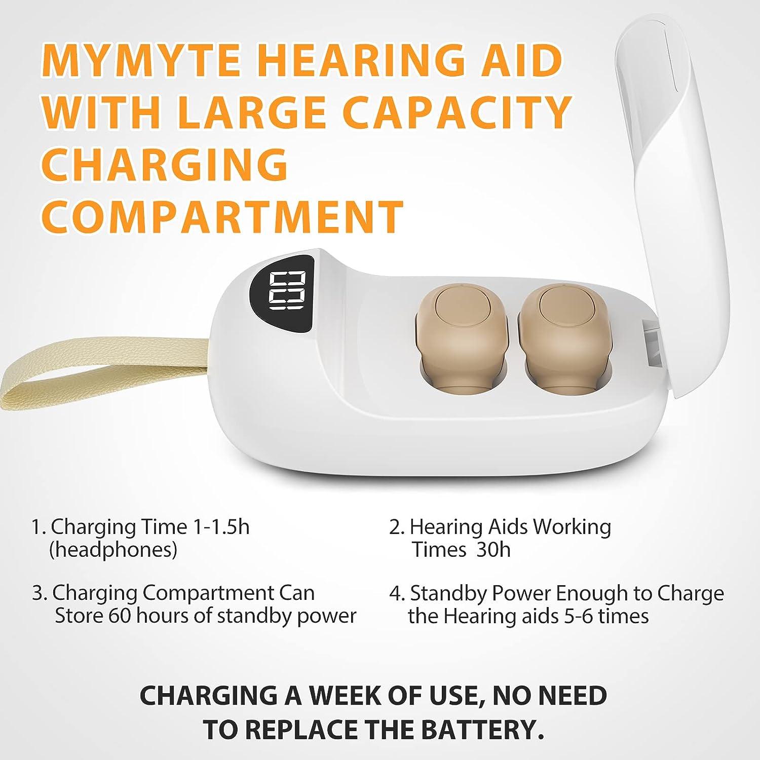Hearing Aids, Mini Hearing Amplifiers for Adults & Seniors with Noise