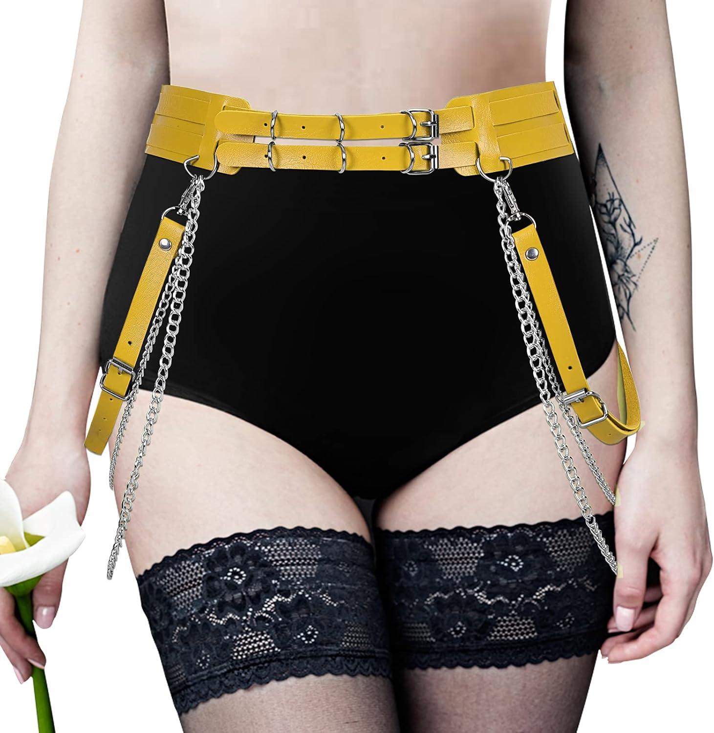 leather garter belt Puroman Intim-Gleitgel mit CBG