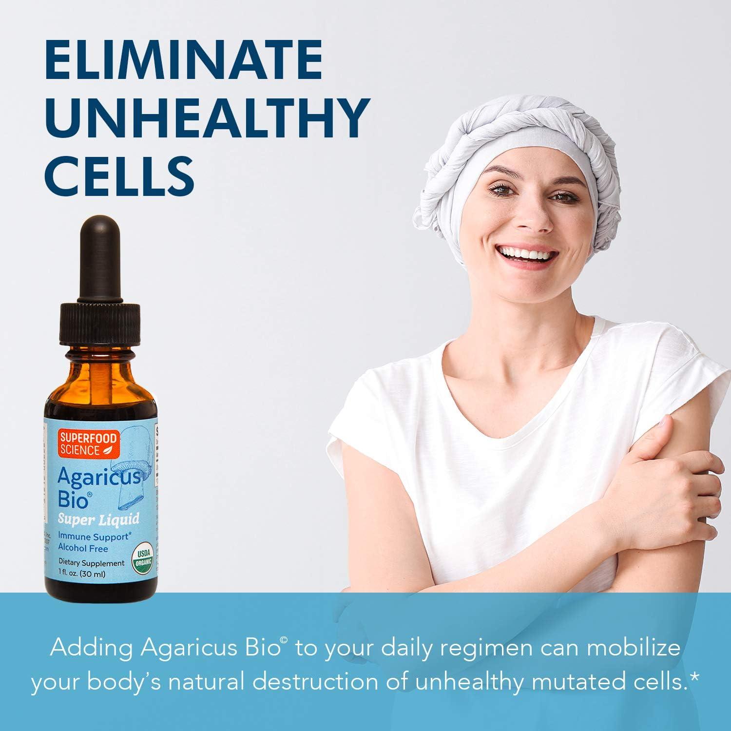 Agaricus Bio Super Liquid Organic Mushroom Supplement 30ml Tincture