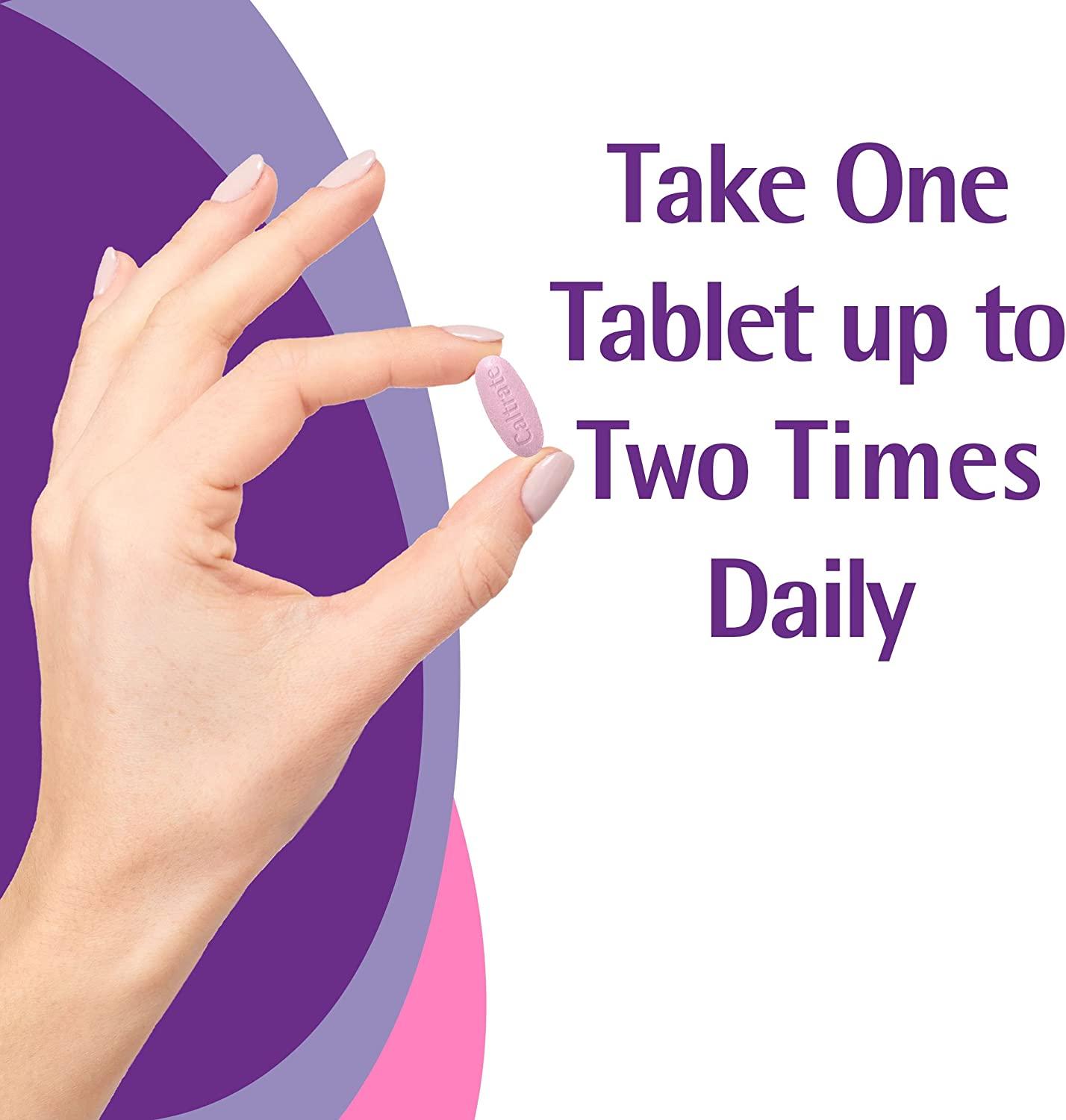 Caltrate 600 Plus D3 Plus Minerals Supplement Tablets 120 Count Bone