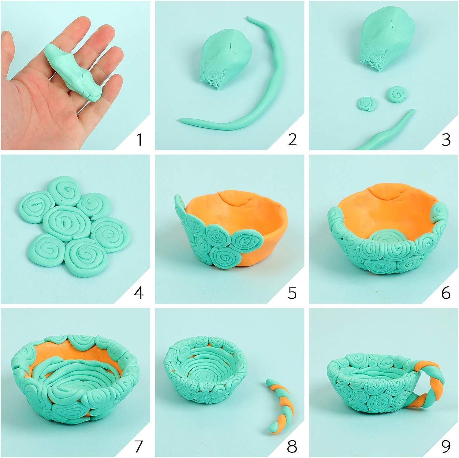 Silicone mold, Roses, small, 9 pcs., Modeling tools for sculpting