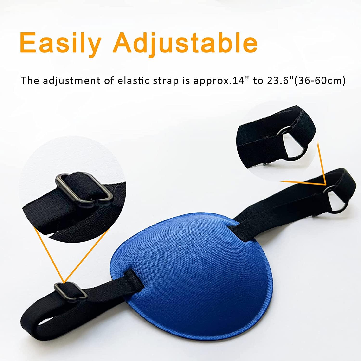 5PCS Eye Patch, Super Soft Eye Patches, Adjustable Medical Eye Patch