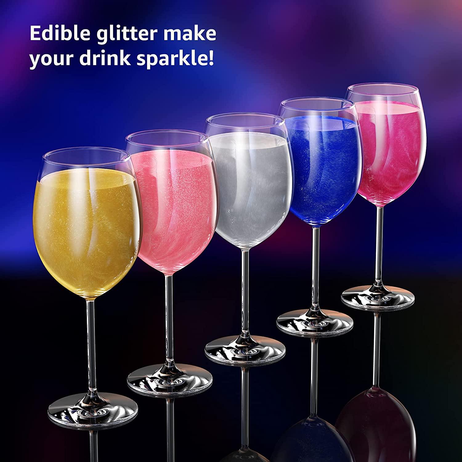 Edible Glitter,Cake Glitter,Drink Glitter Edible Dust, Edible Sparkles
