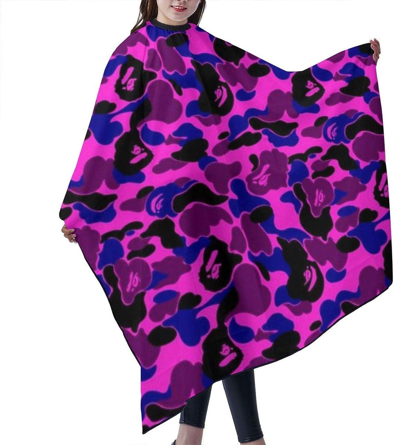 Adult Barber Cape, Professional Salon Haircut Capes,Camouflage Color