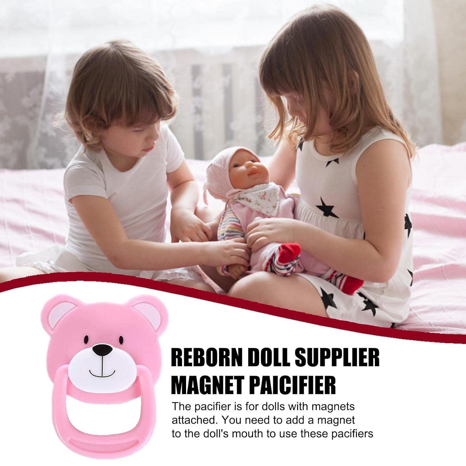 Zasdvn Newborn Pacifier Magnetic Simulation Pacifier for Reborn
