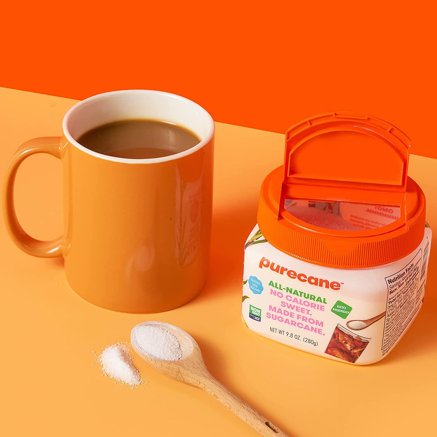 Purecane, Spoonable Family Canister, Zero Calorie Confectioners