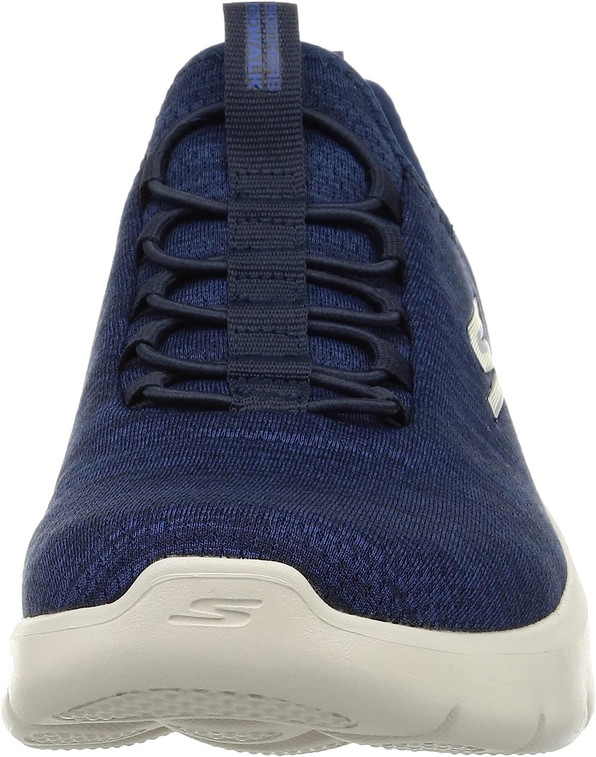 Skechers Men's Gowalk Flex-Athletic Slip-on Casual Walking Shoes with Air  Cooled Foam Sneakers 11 Navy/Blue 2