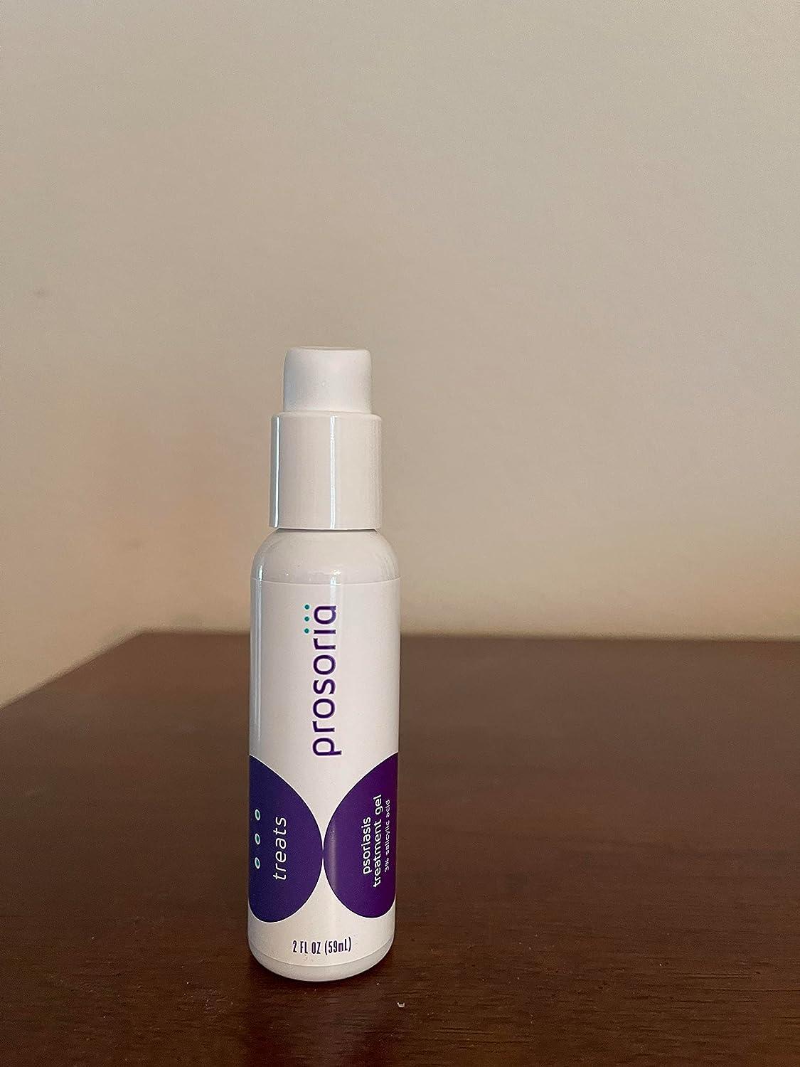 Prosoria Psoriasis Treatment Gel - 2oz Topical Relief for Dry, Itchy ...