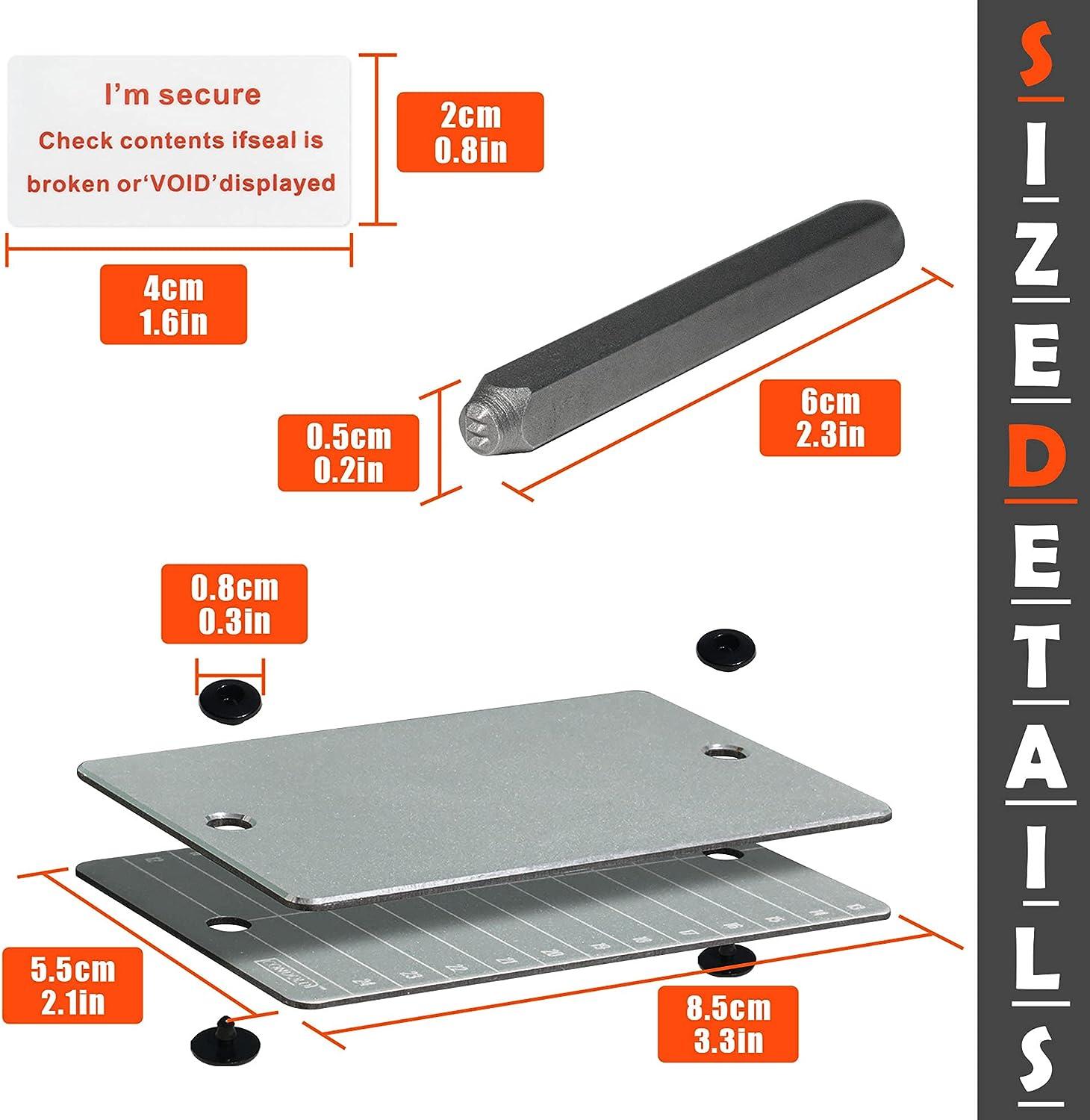 CONDOLD Steel Bitcoin Wallet Set with Cryptocurrency Seed Storage &  Stamping Tool - Private Key Support | Buy Now with Express International  Delivery | GoSupps.com