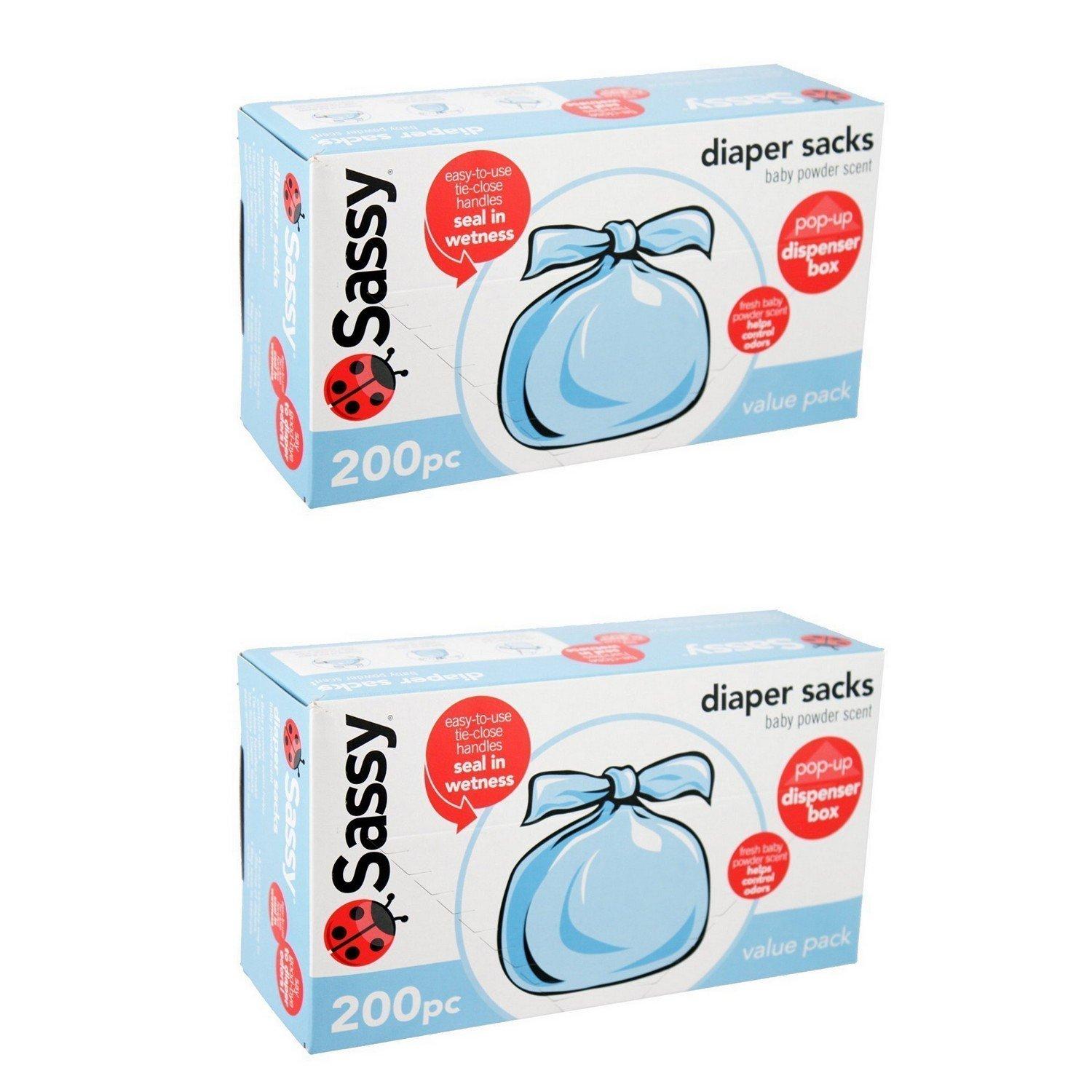Sassy Baby Disposable Diaper Sacks (400)