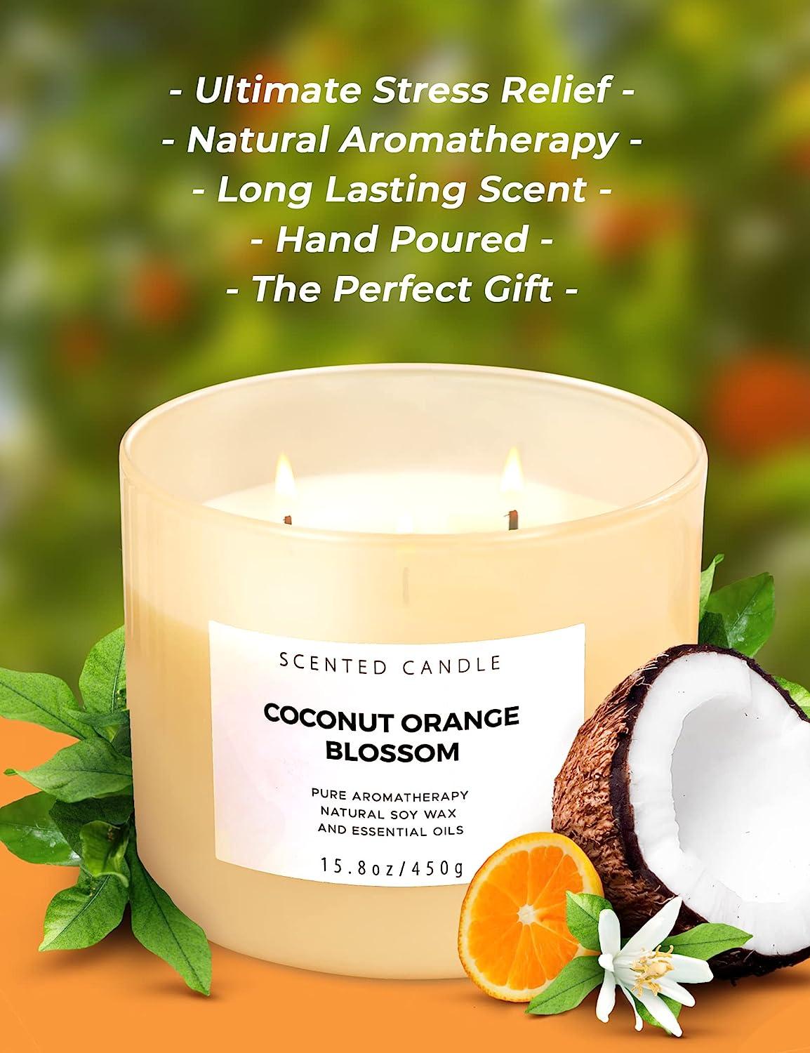 Candles, Coconut Soy Wax Candles (variety of scents)
