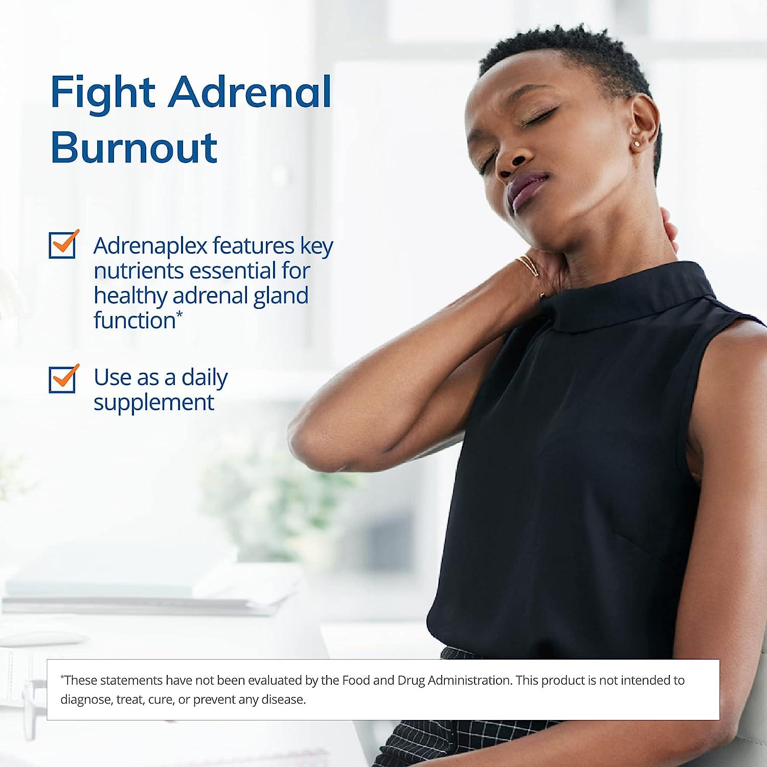 EuroMedica Adrenaplex 60 Capsules Adrenal Gland Function Supplement