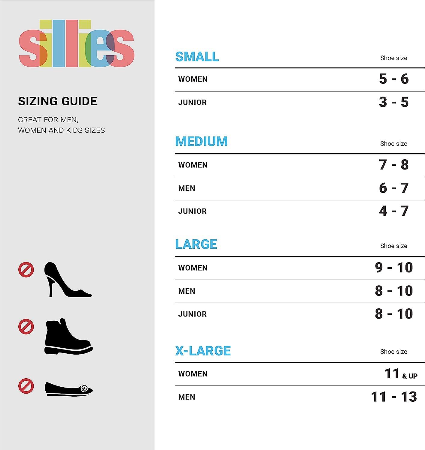 Sillies TAC5142BS BLACK Waterproof Silicone Shoe Covers