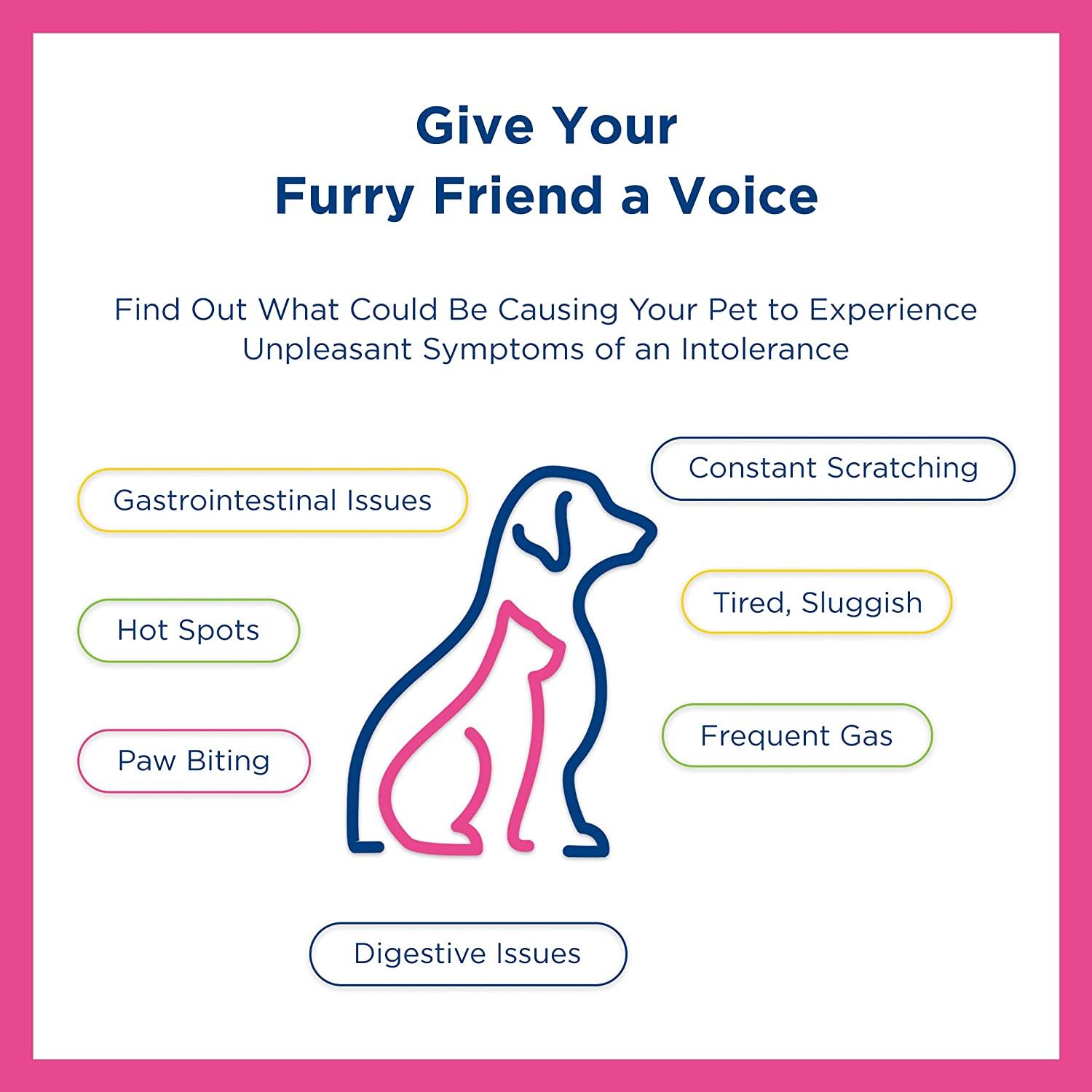 UCARI Pet Sensitivity Test Kit for Dogs & Cats 1000+ Environmental