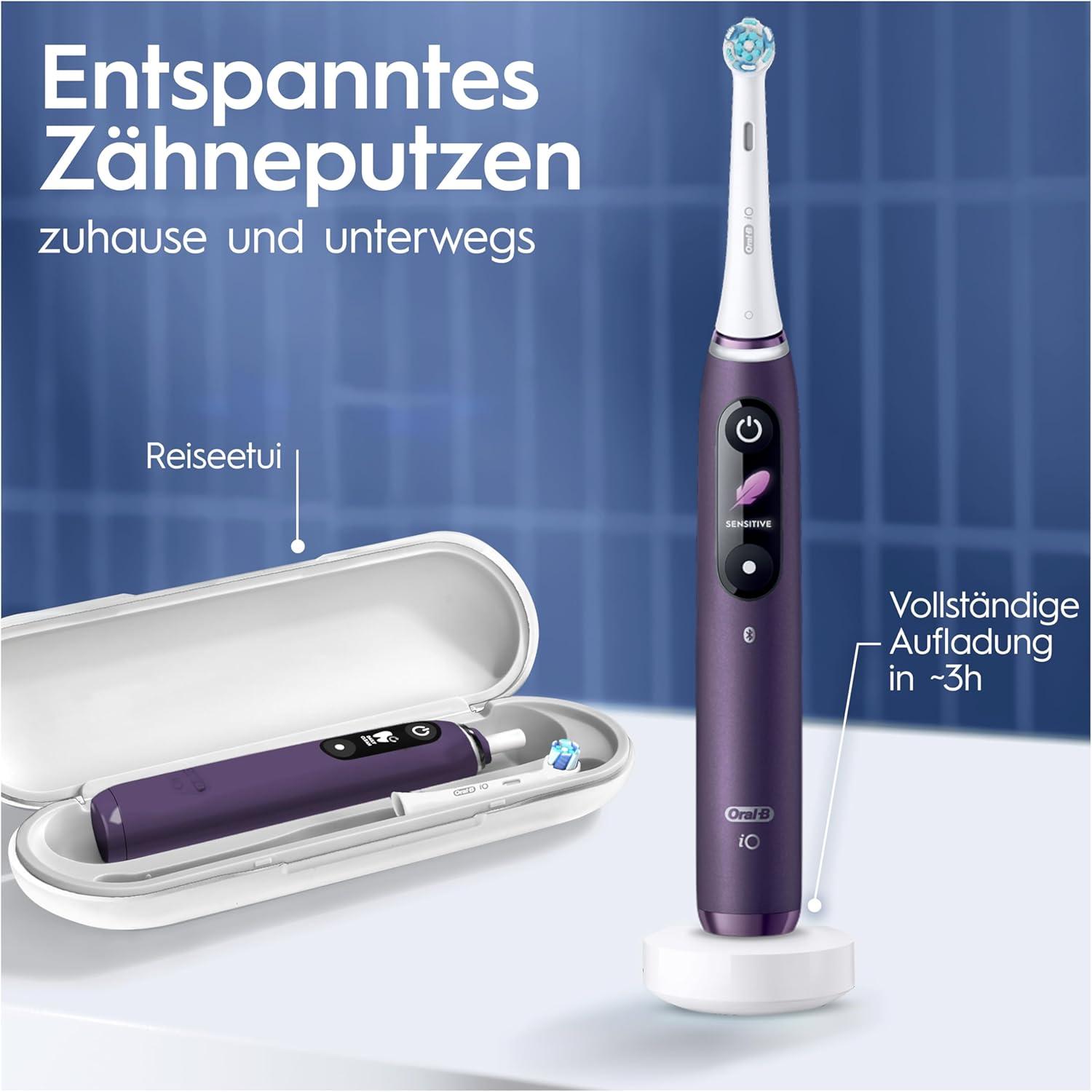 【新品】Oral-B iO Series 8 Violet Ametrine iO Series 8 Twin Pack in violet ametrine | Oral-B