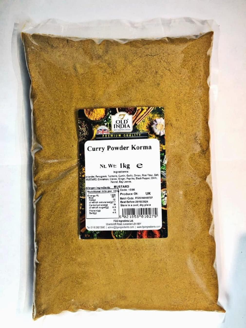 Old India Curry Powder Korma 1kg