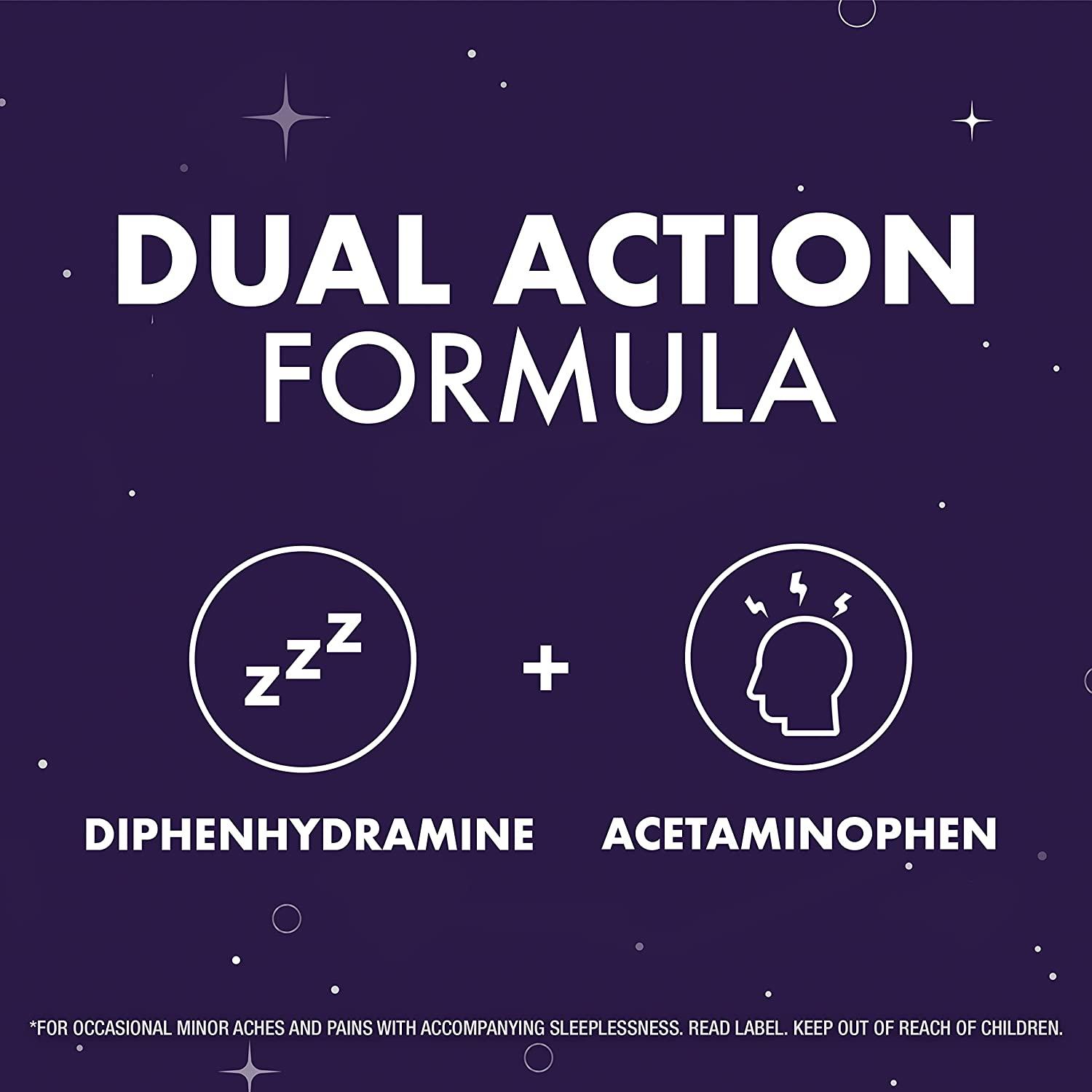 ZzzQuil Night Pain GelTabs Nighttime Pain Relief Sleep Aid Tablets