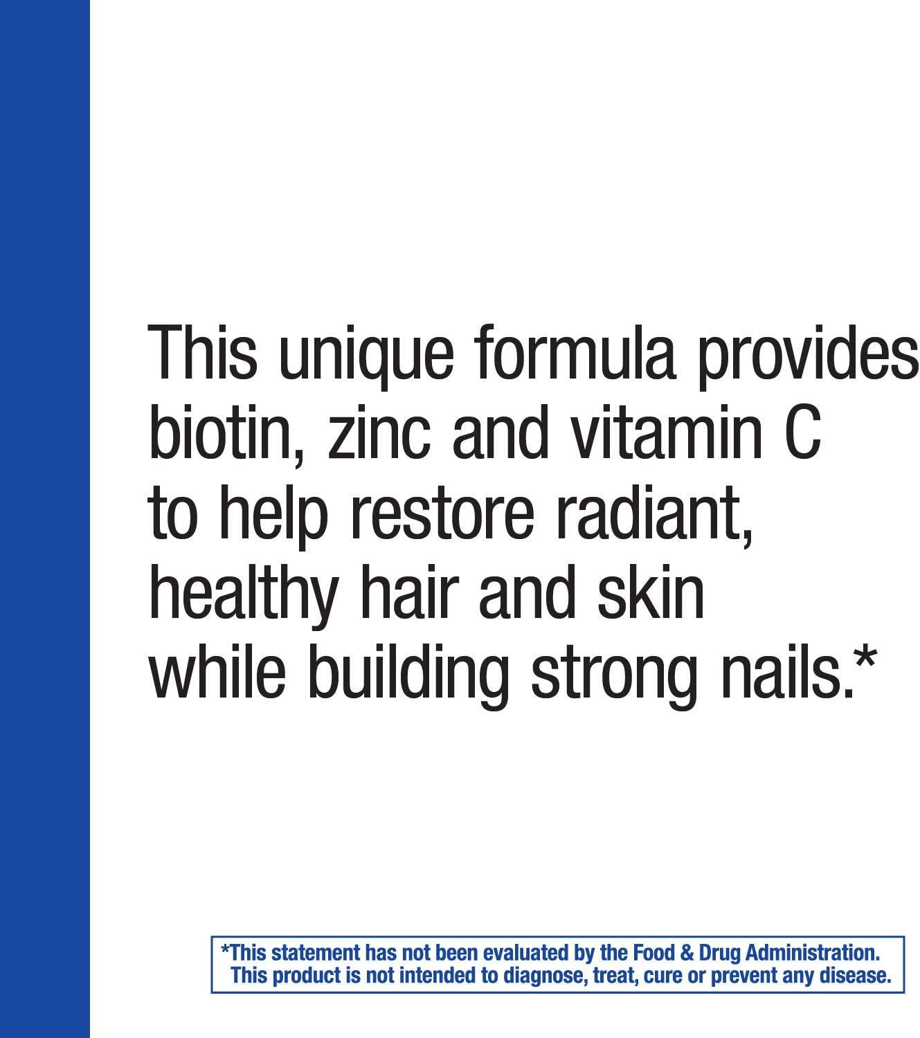 Enzymatic Therapy Biotin Forte with Zinc 3 mg 60 Tablets for Healthy