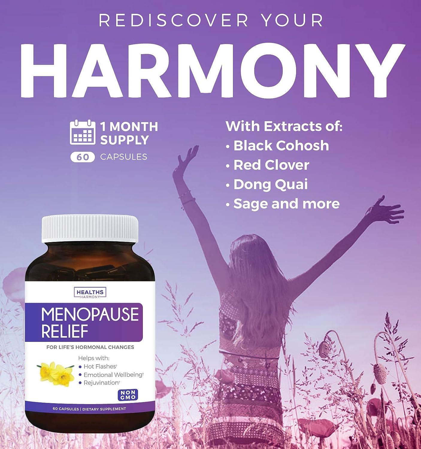 Menopause Relief (NonGMO) Helps Support Menopausal & Perimenopause