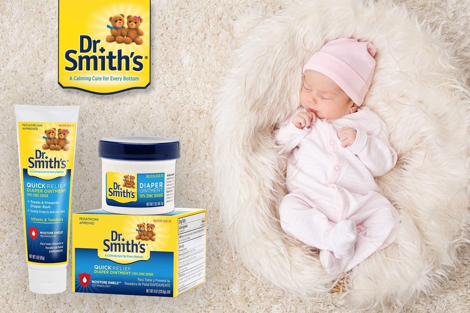 Dr. Smith's Quick Relief Diaper Rash Ointment, 3 Ounce