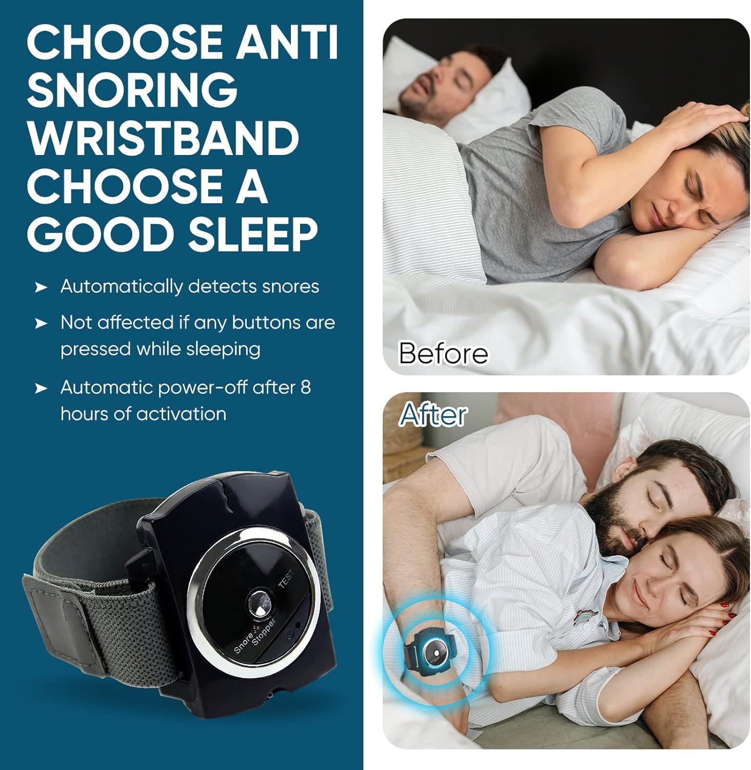 Sleep Connection AntiSnore Wristband Effective Snoring Solution