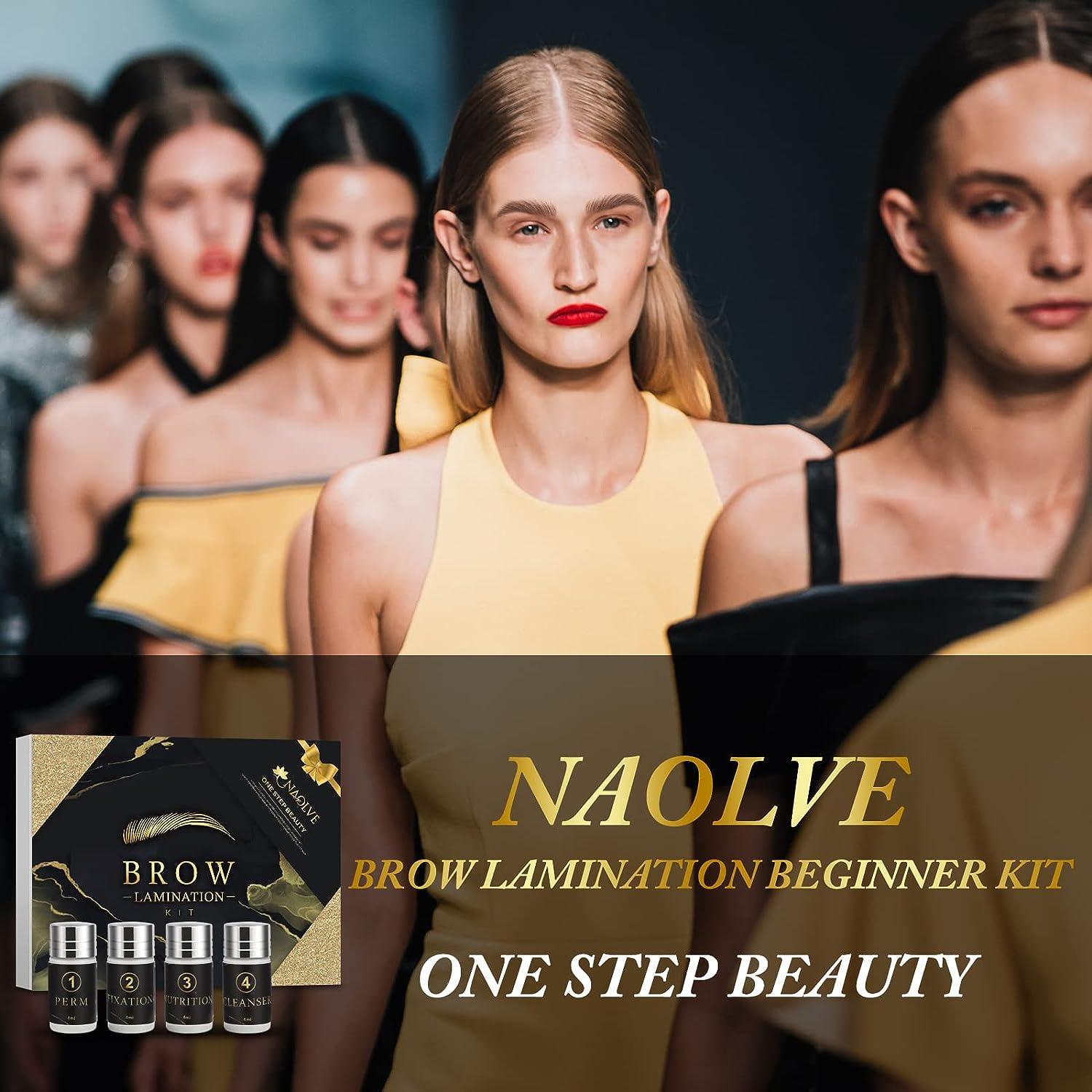 Eyebrow Lamination Kit NAOLVE Brow Lamination Kit At Home DIY Perm