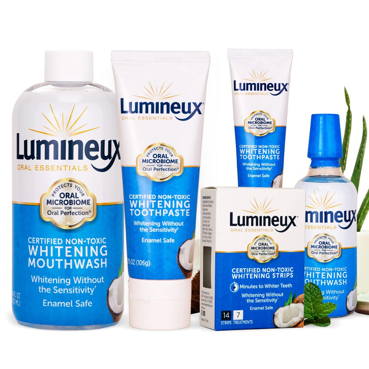 Lumineux Oral Essentials Teeth Whitening Toothpaste and Whitening