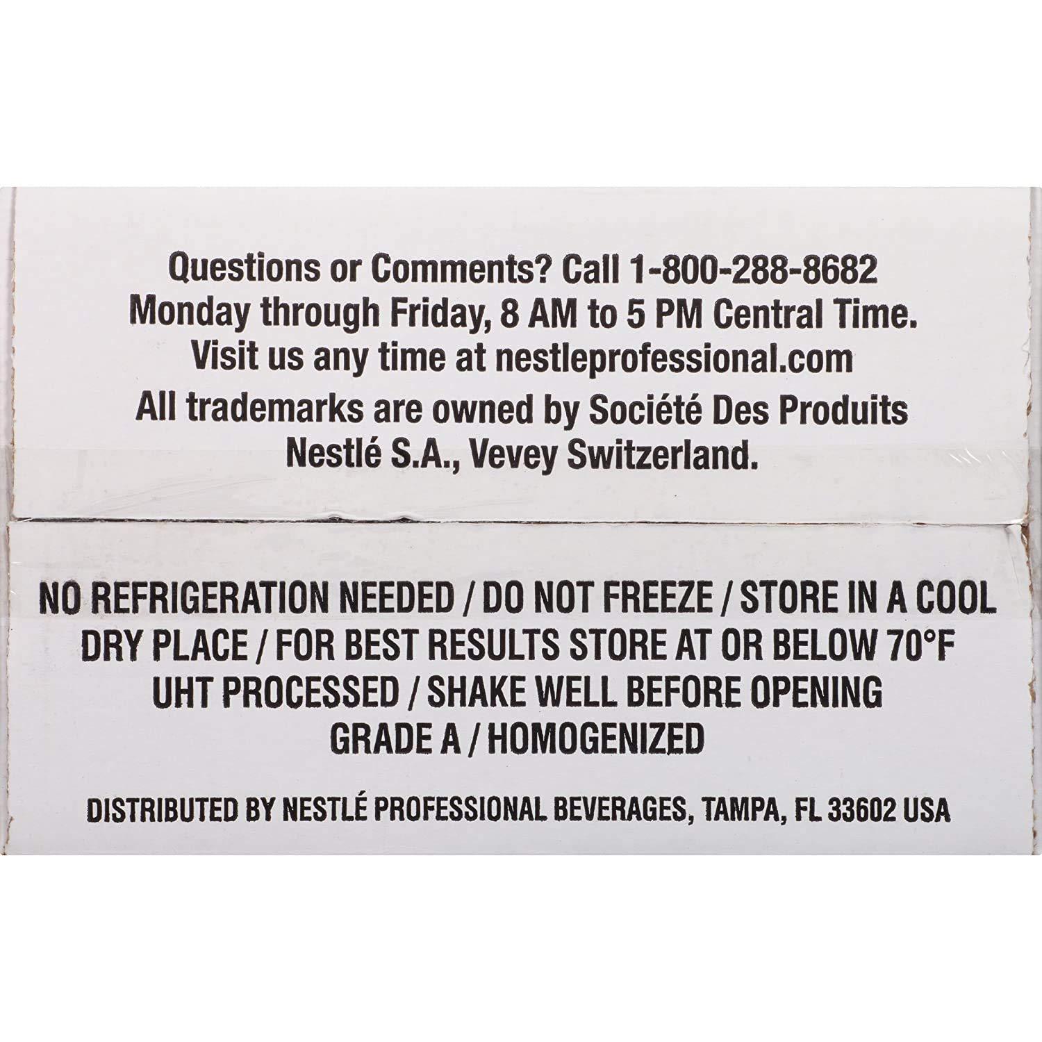 Nestle Carnation Coffee Creamer Half & Half No Refrigeration, Real