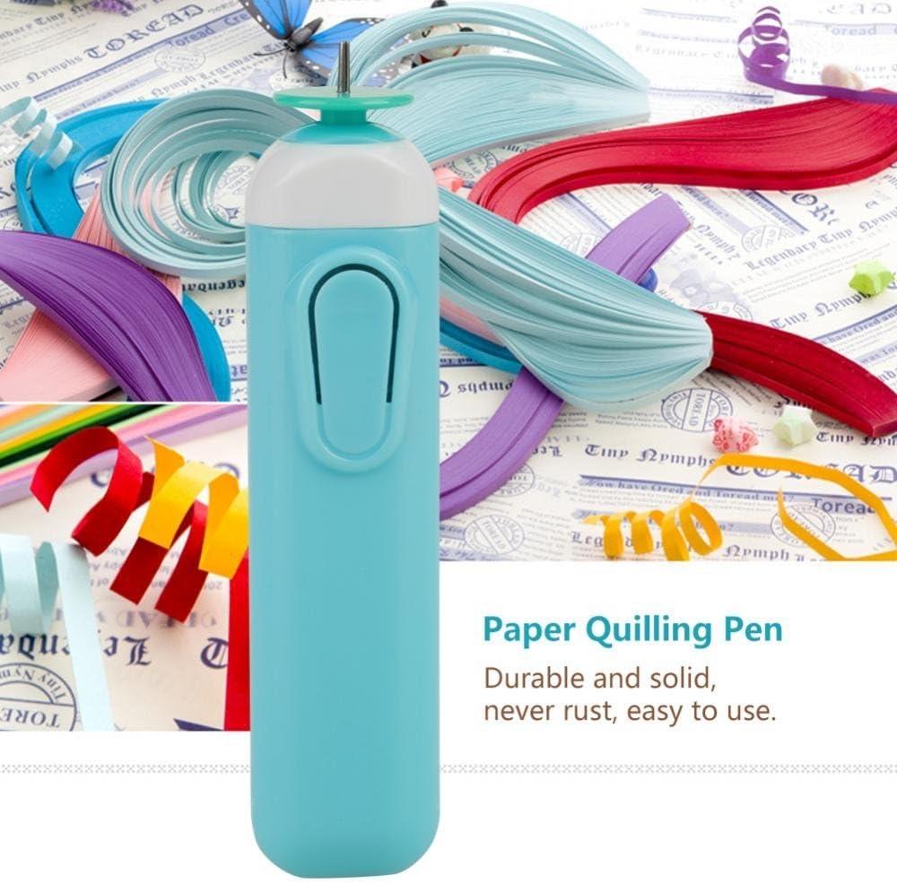 Electric Quilling Pen Automated Paper Curling Tool (Blue) Shop Now