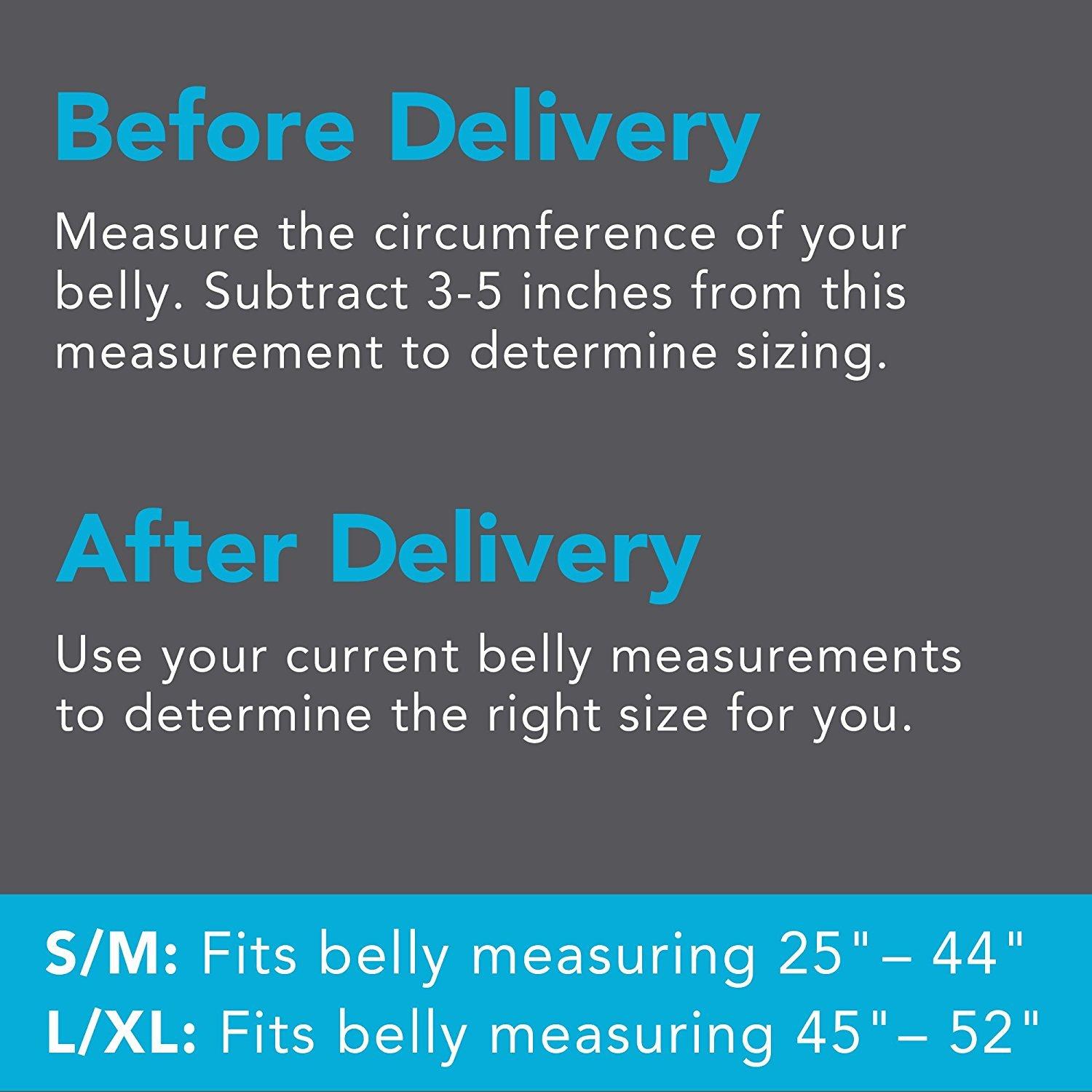 UpSpring Shrinkx Post Pregnancy Compression Belly Wrap-Ultra Slimming L/XL