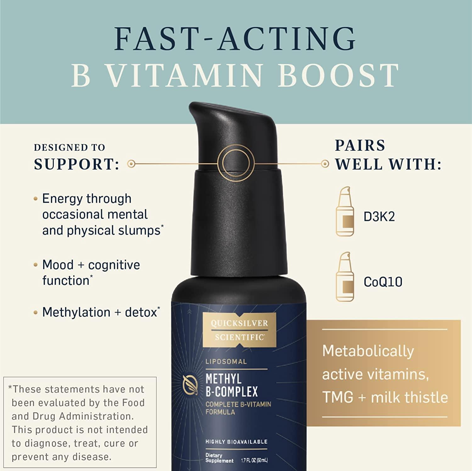 Quicksilver Scientific Liposomal Methyl Liquid Vitamins