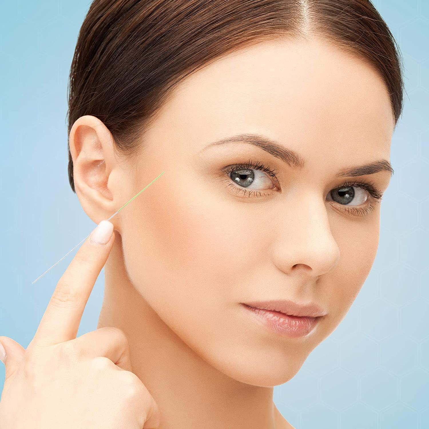 360 Pieces Ear Hole Floss Earrings Cleaner Disposable Piercing