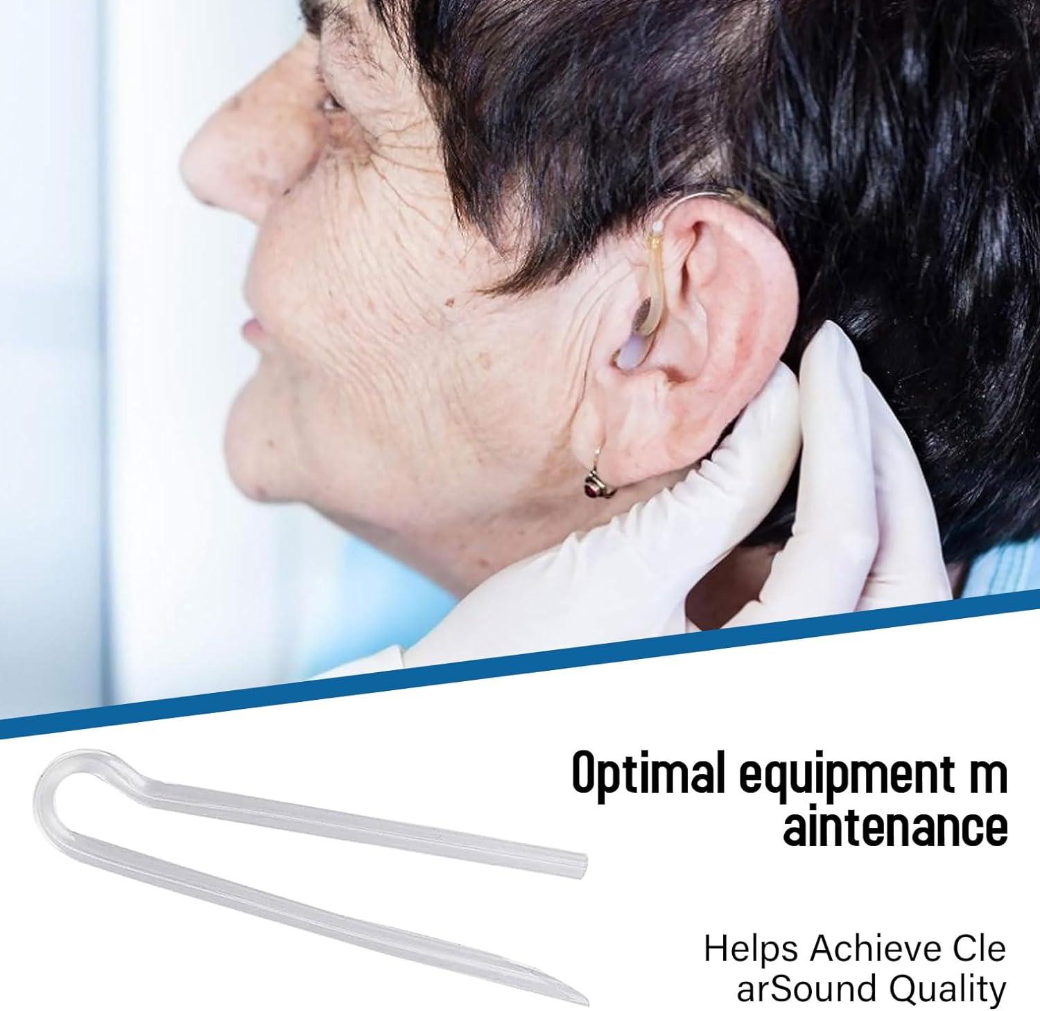 10Pcs Hearing Aid Tubes Lightweight Hearing Aid Tubes NHS Sturdy Phonak