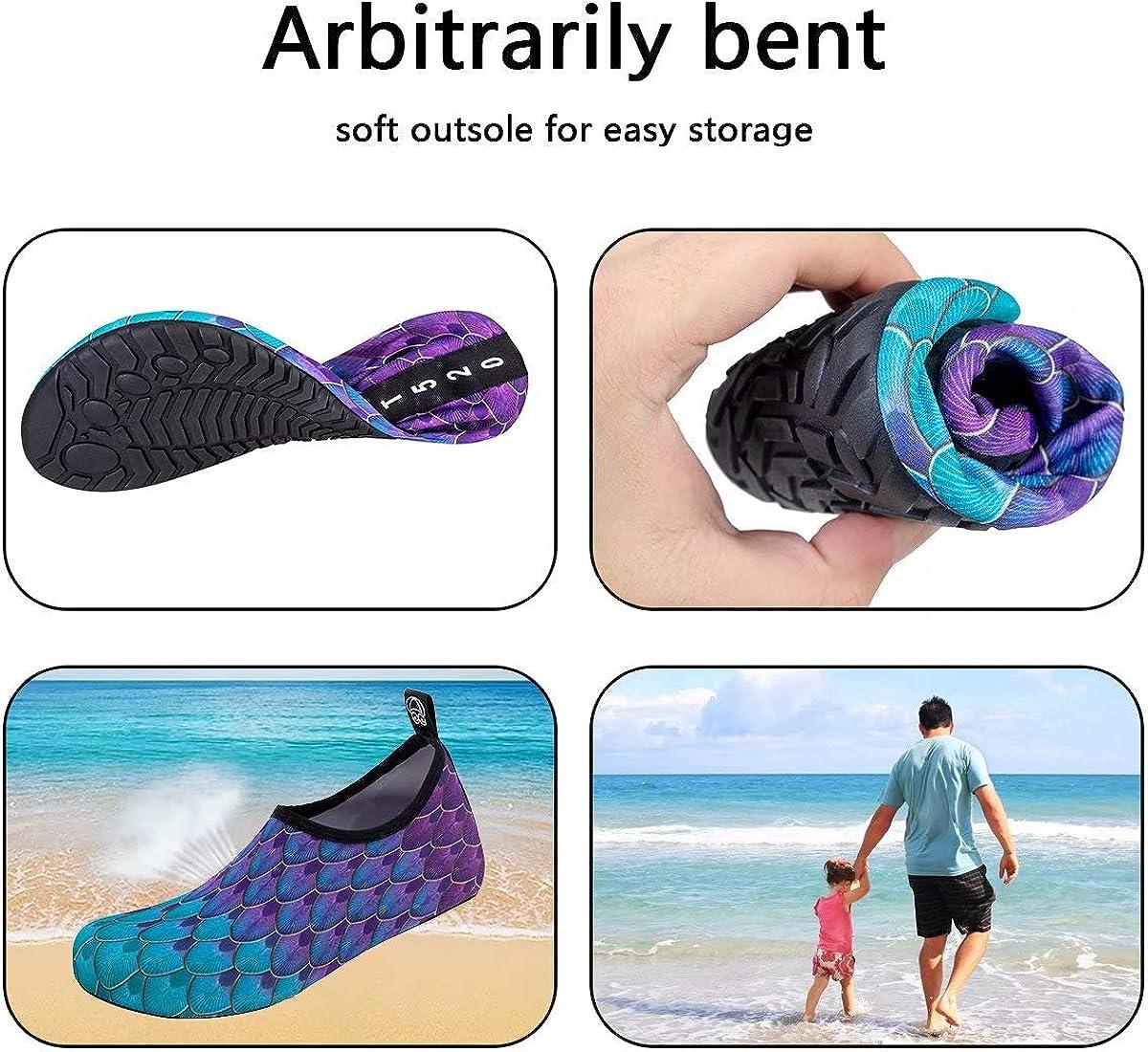 Water-Shoes-Swim-Shoes Quick-Dry Barefoot Aqua-Socks-Beach-Shoes
