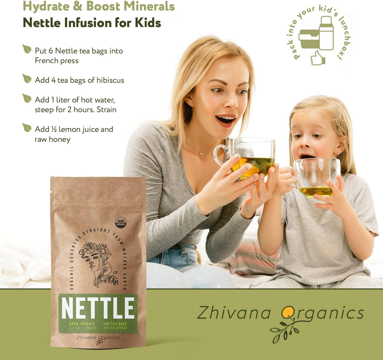Stinging Nettle Tea Organic Nettles, Stinging Nettle Leaf, Ortiga