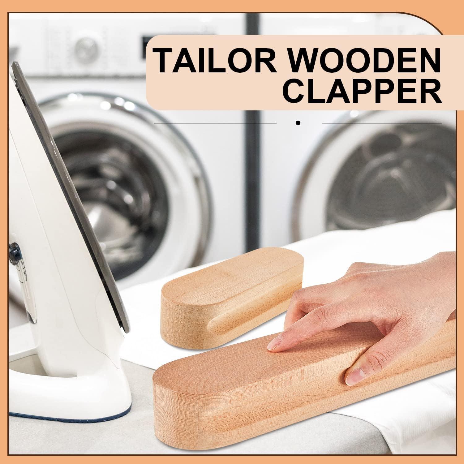 MOLIGOU Hardwood Tailors Clapper, 2 Pcs 9.5 Inch Quilting Clapper For  Sewing, Ironing