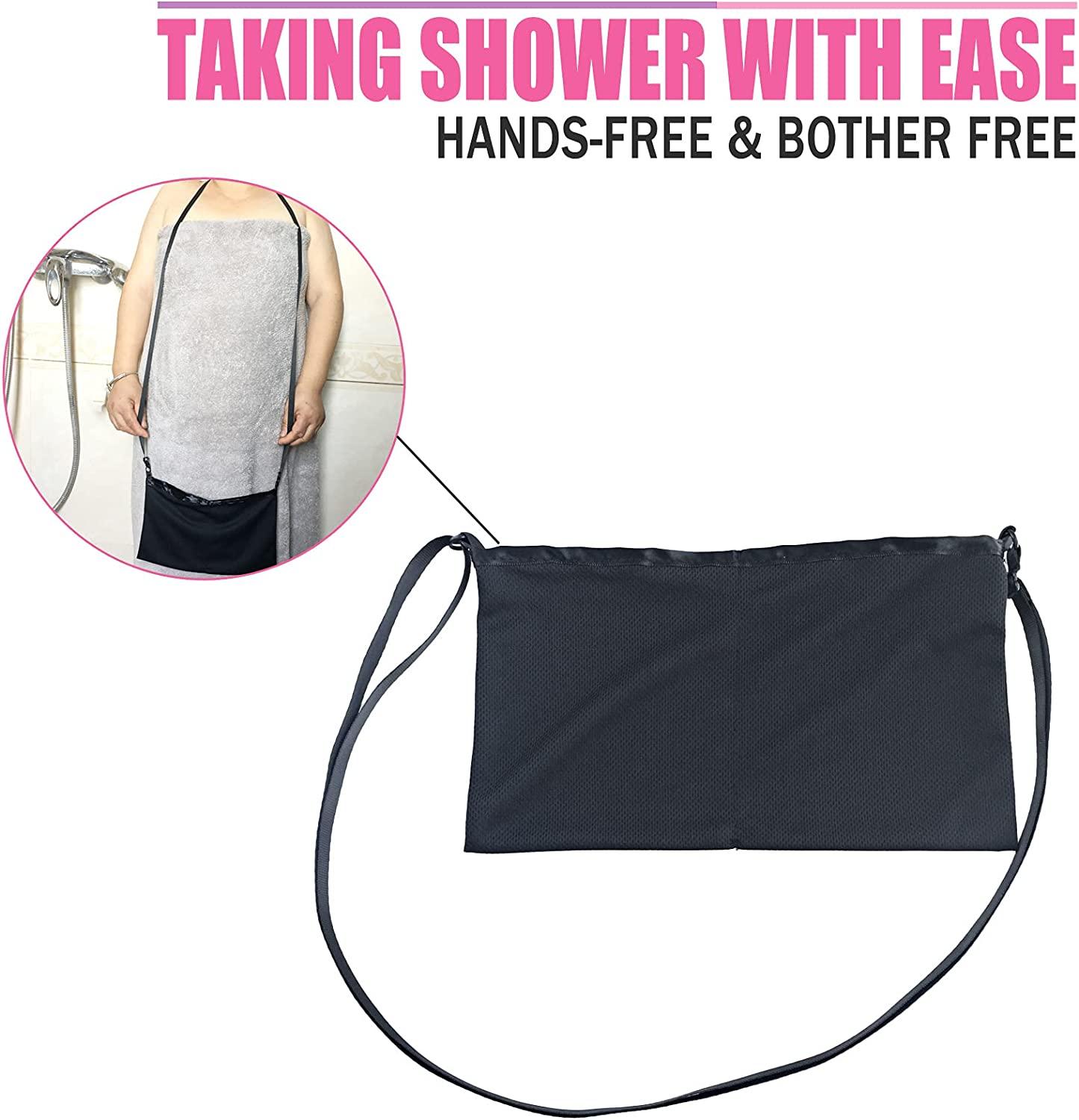 BNRendles Mastectomy Drain Pouches with Shower Pockets PostSurgery