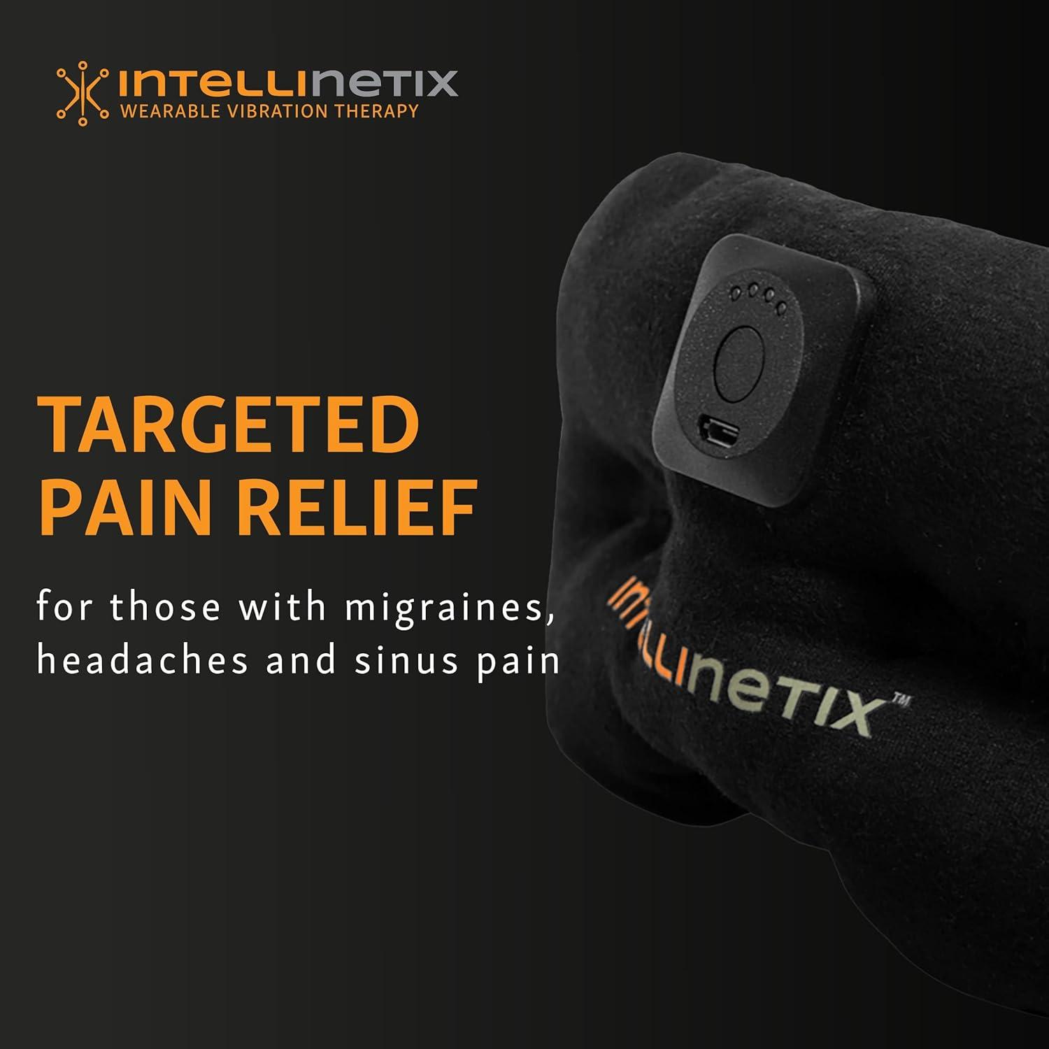 Brownmed Intellinetix Therapy Mask - Vibrating Eye Mask for Headaches  Migraines & Sinus Relief - Travel-Friendly Sleep Mask for Men & Women | Buy  Now with Express International Delivery | GoSupps.com