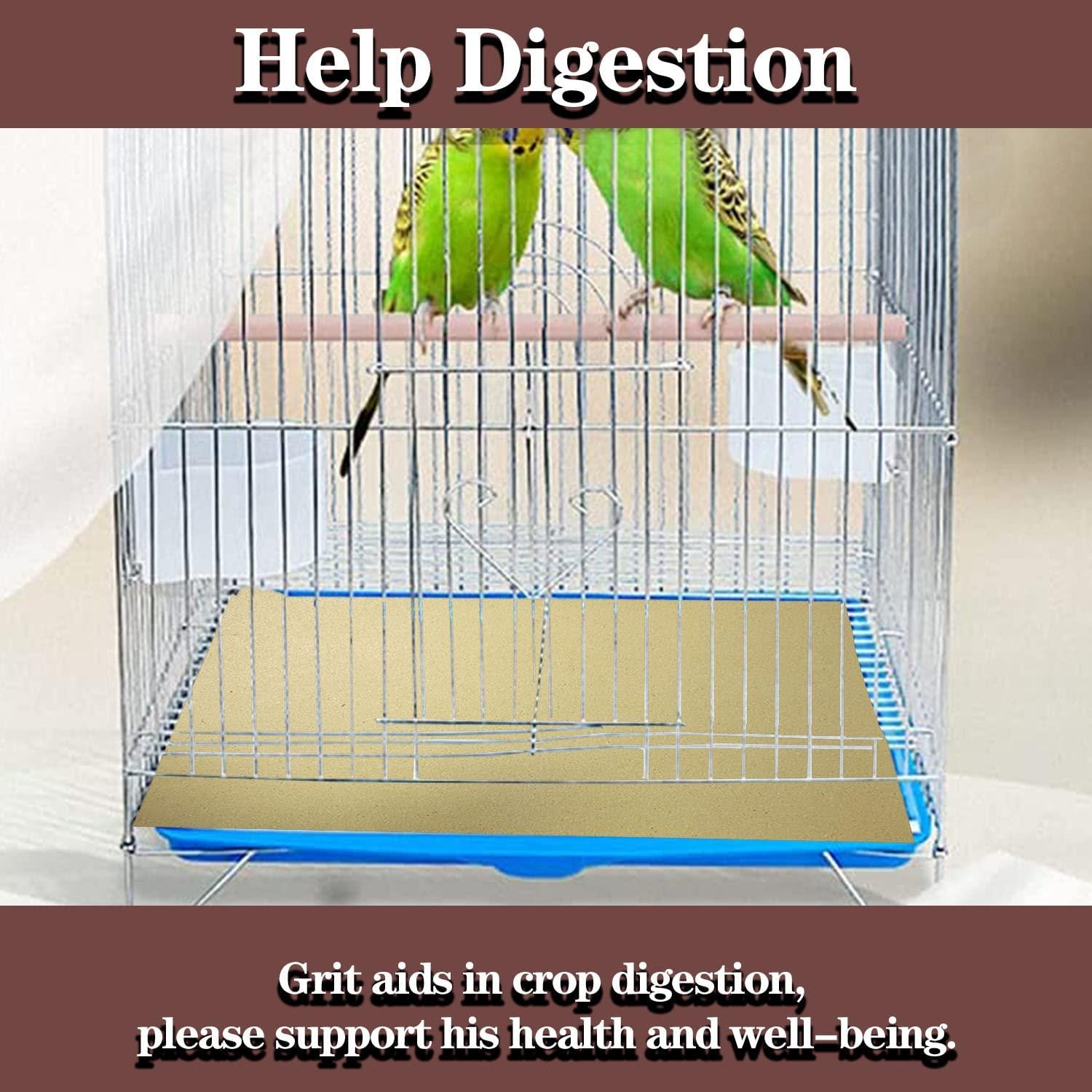 Gravel Liner Paper for Bird Cage, 11 x 17 inch Birdcage Liner Bedding