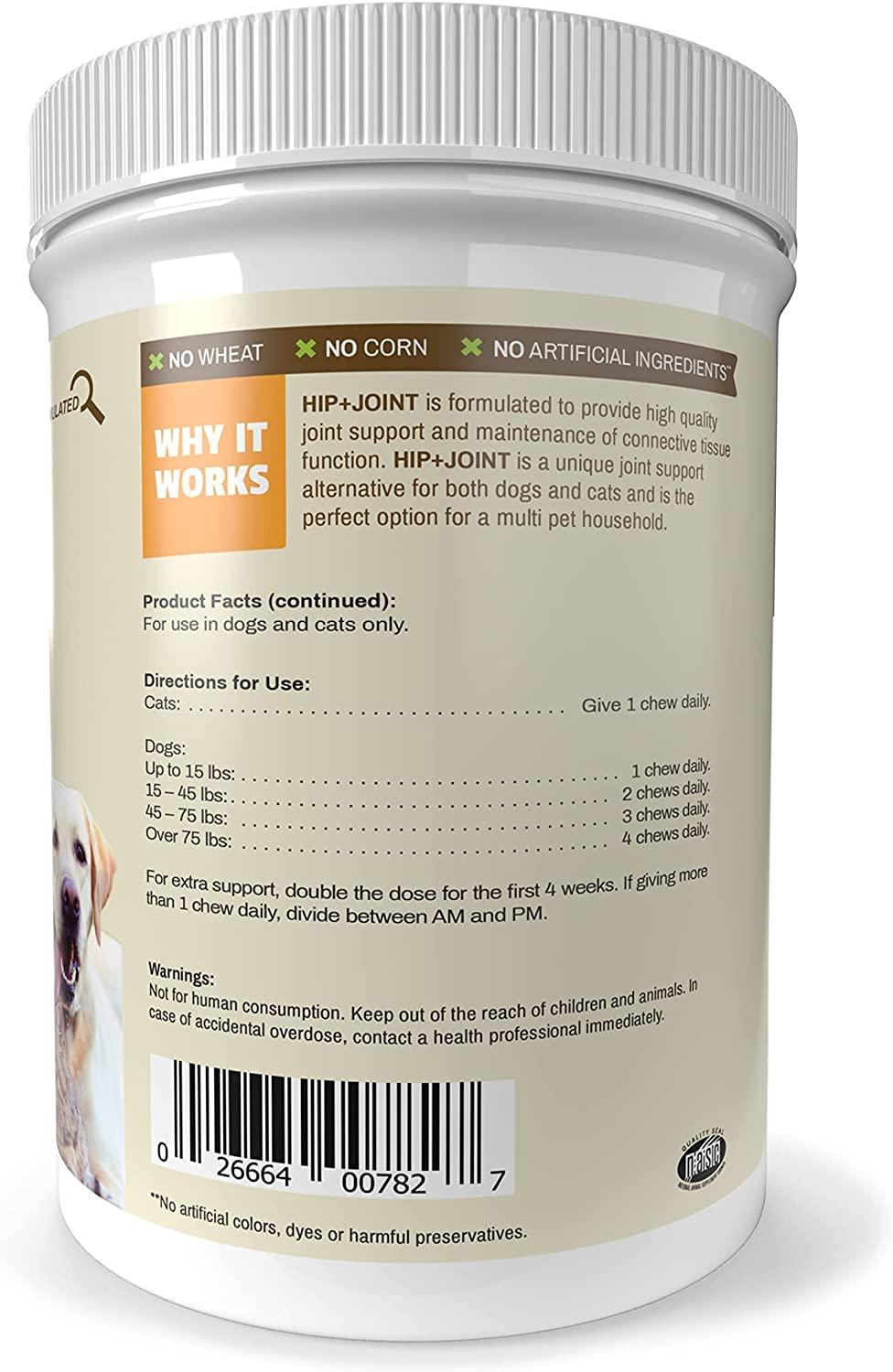 Pet Naturals Hip + Joint PRO Joint Supplement for Dogs with